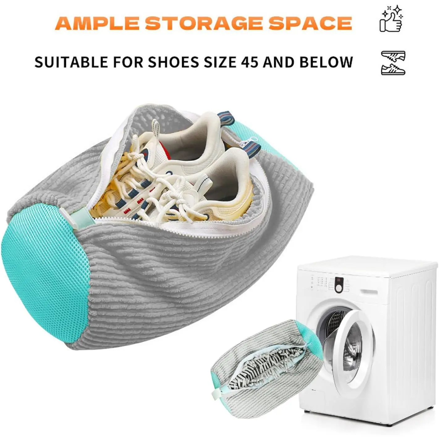 Sneaker Cleaner - 1 PCS Shoe Washing Machine Bag:Shoe