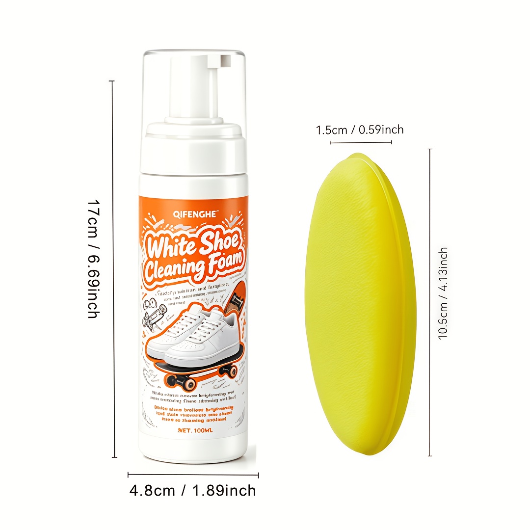 Portable No Rinse White Shoe C - Sneaker Cleaner recensie en prijs