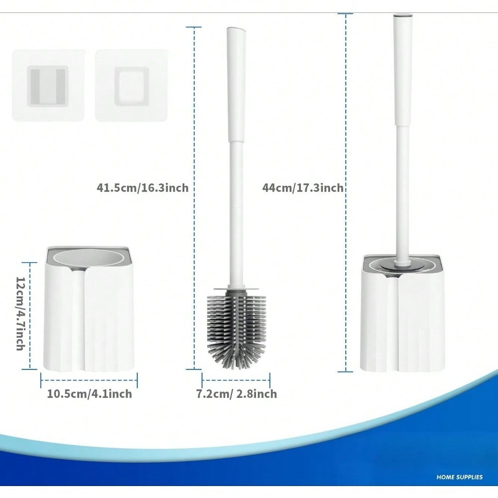 Silicone Toilet Brush And Hold - Brush Bristle Set recensie en prijs