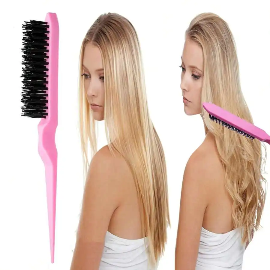 8Pcs Pink Hair Styling Set Wit - Brush Bristle Set recensie en prijs