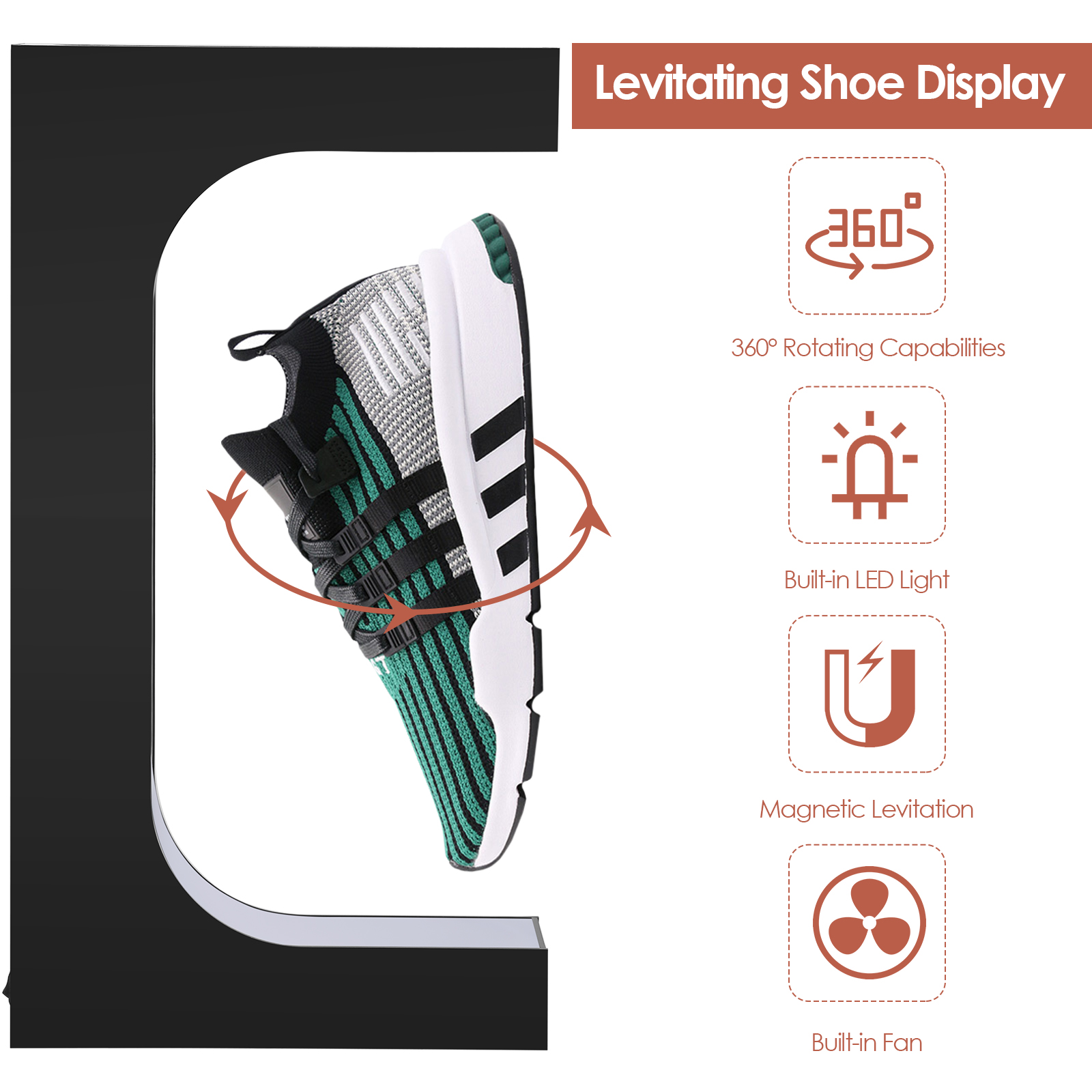 Floating Shoe Display Magnetic - Sneaker Case recensie en prijs
