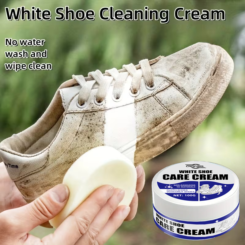 White Shoe Cleaner Cream: Stai - Sneaker Cleaner recensie en prijs