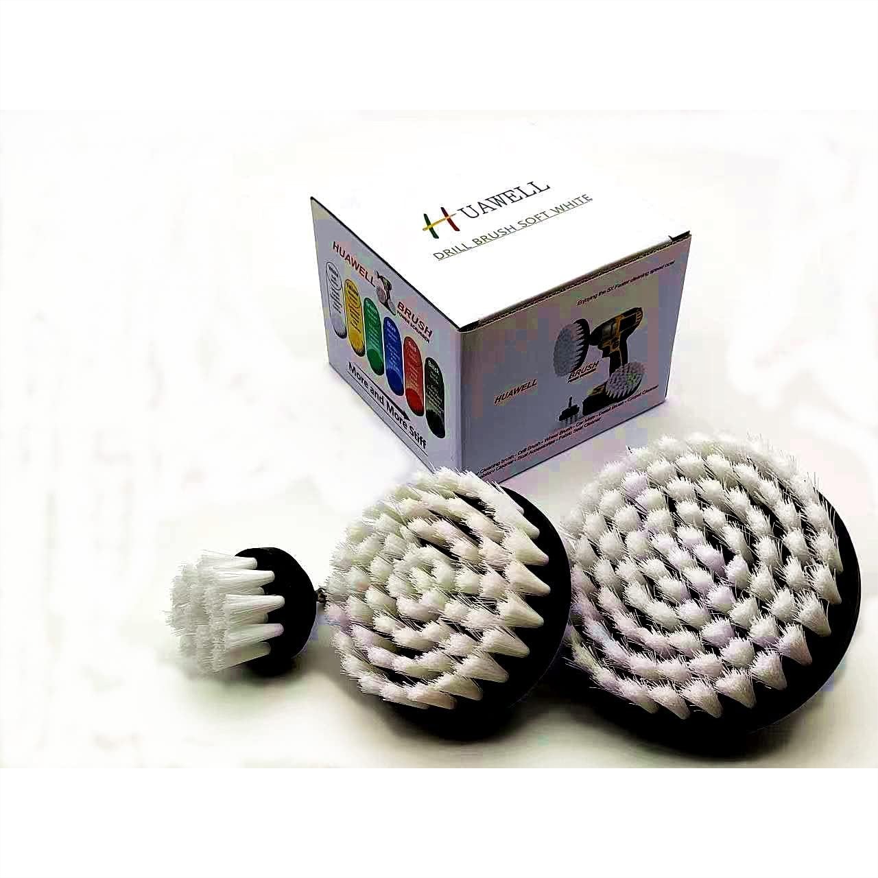 Drill Brush Set 3 Pack Soft Wh - Brush Bristle Set recensie en prijs