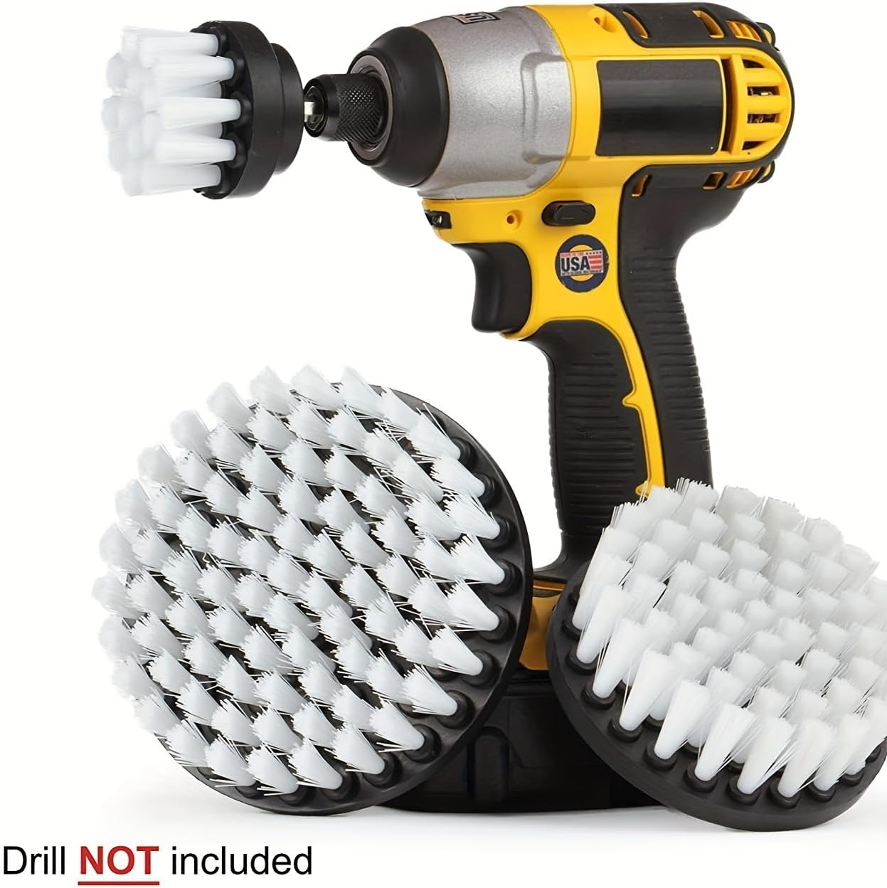 Drill Brush Set 3 Pack Soft Wh - Brush Bristle Set recensie en prijs