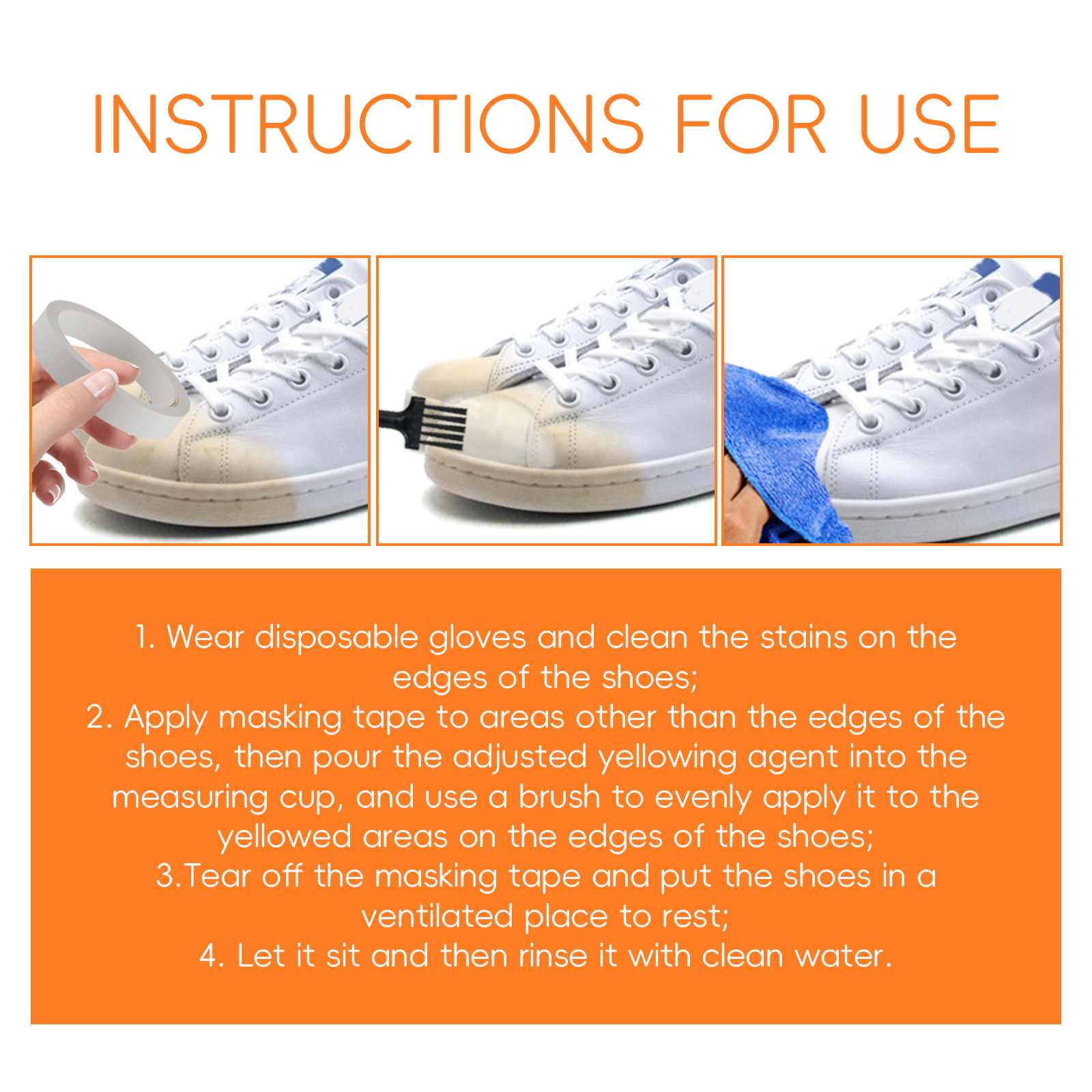 Instant Shoe Cleaner Removes D - Sneaker Cleaner recensie en prijs