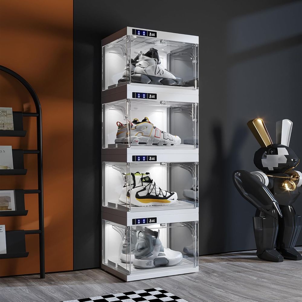 Smart LED Shoe Organizer, Clea - Sneaker Case recensie en prijs