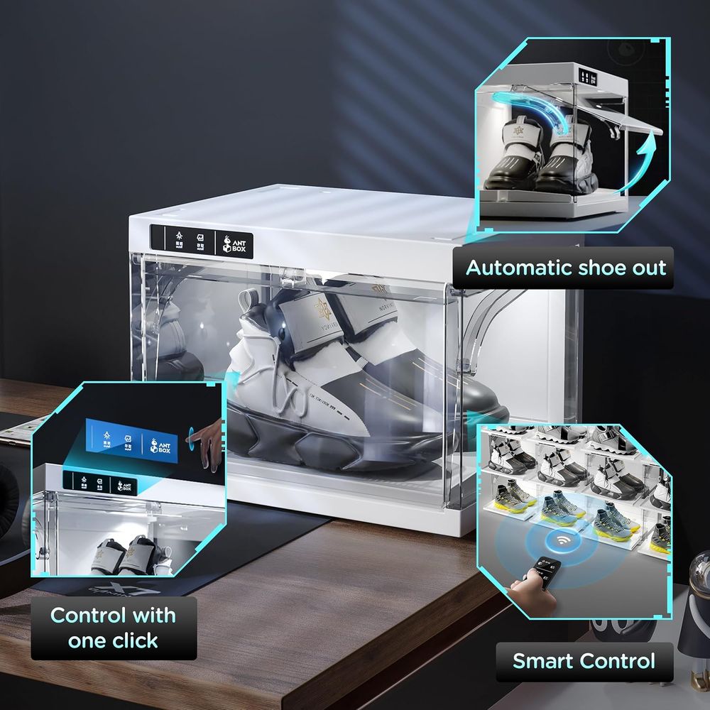 Smart LED Shoe Organizer, Clea - Sneaker Case recensie en prijs