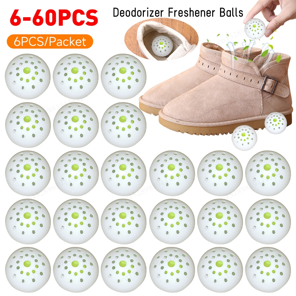 6-60Pcs Deodorizer Freshener B - Shoe Deodorizer Ball recensie en prijs