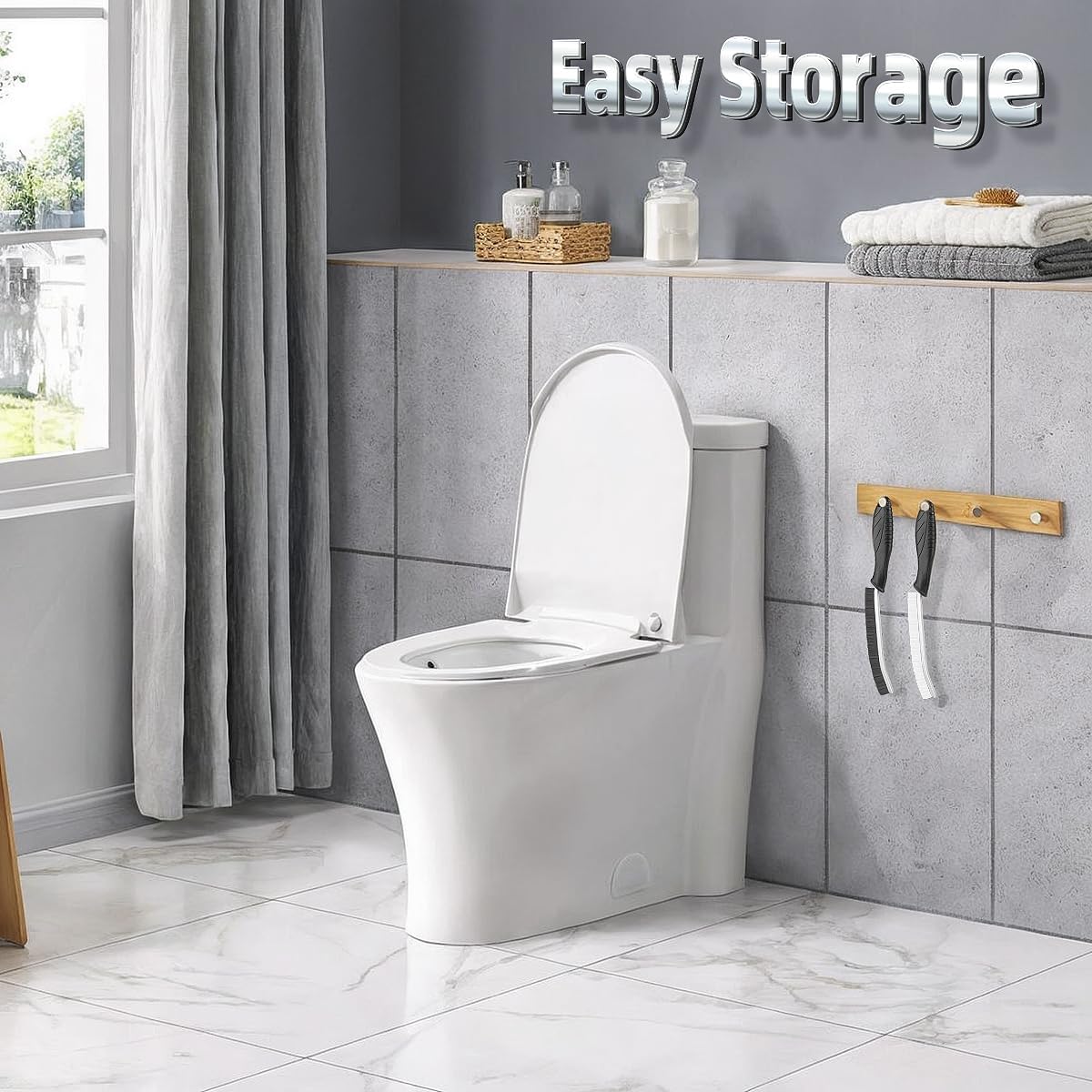 2-Pack Toilet Brush Set, Hard  - Brush Bristle Set recensie en prijs