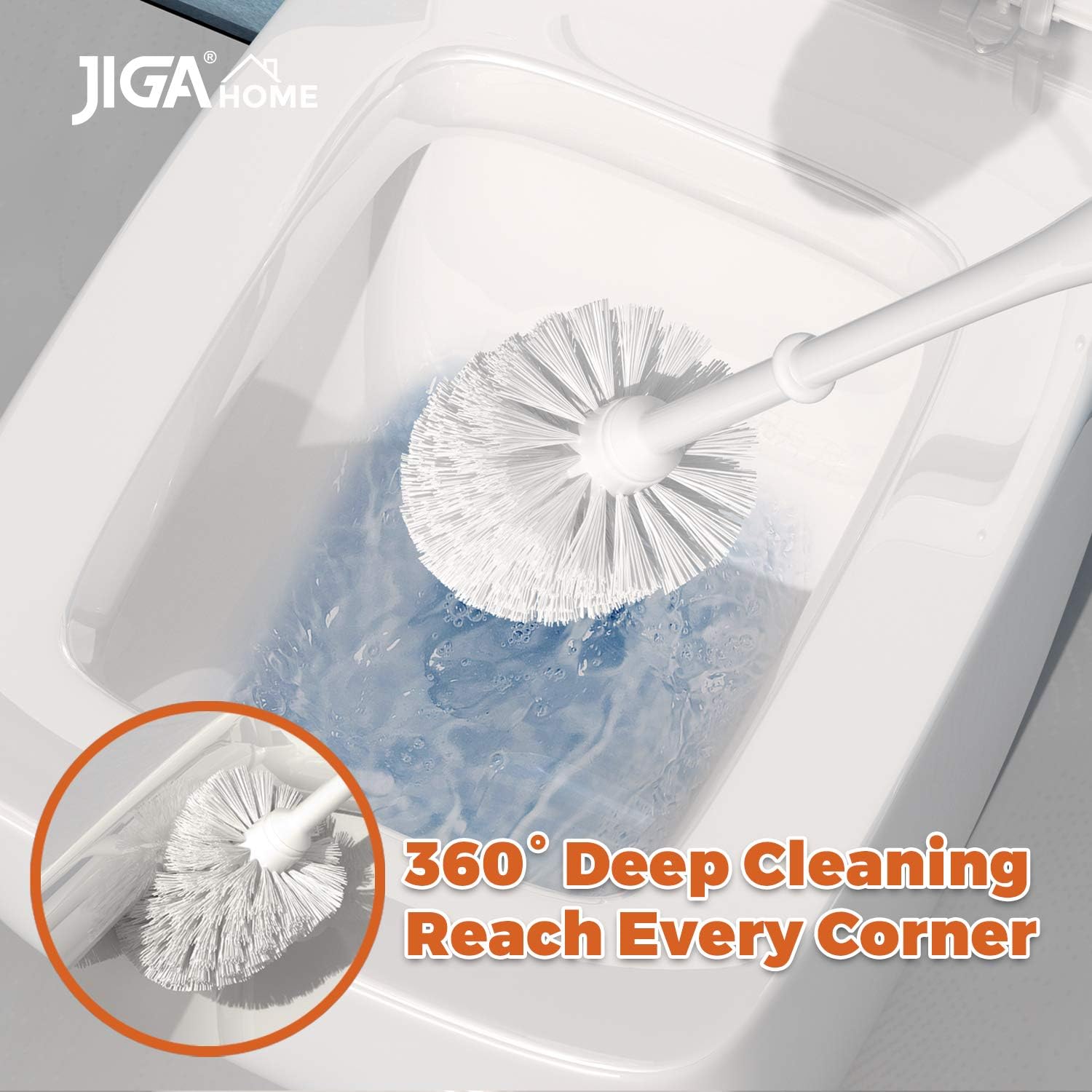 3-Pack Toilet Brush and Holder - Brush Bristle Set recensie en prijs