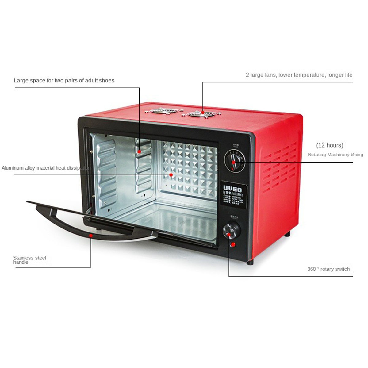 Shoe Led Light Machine Box UV  - Uv Sole Oxidation recensie en prijs