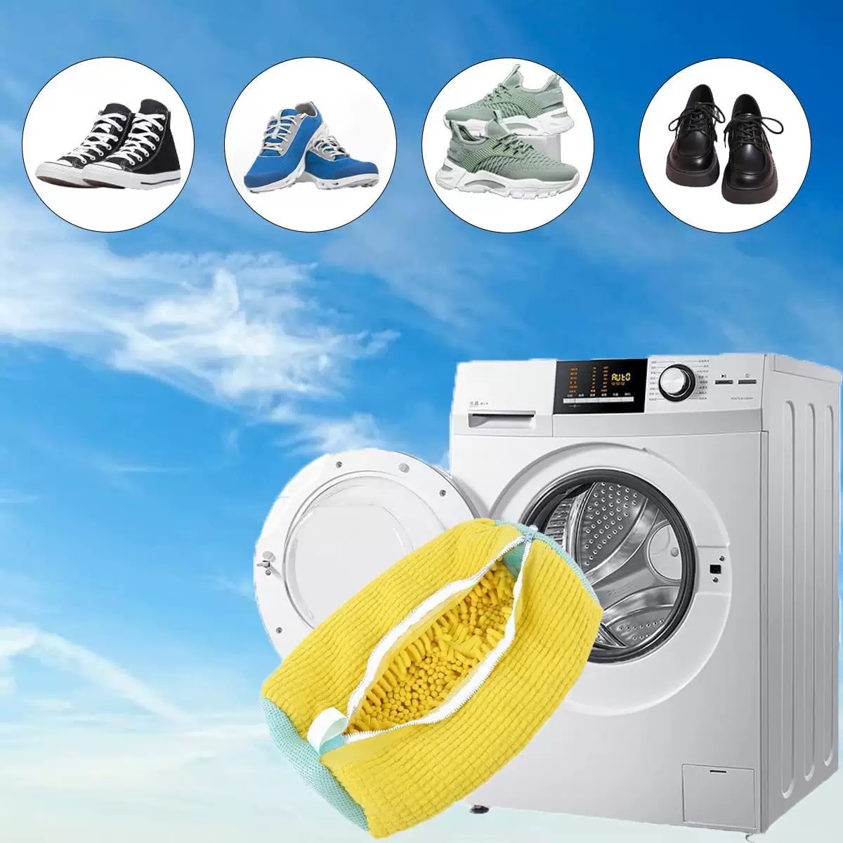 Durable zipper shoe wash bag,  - Sneaker Cleaner recensie en prijs
