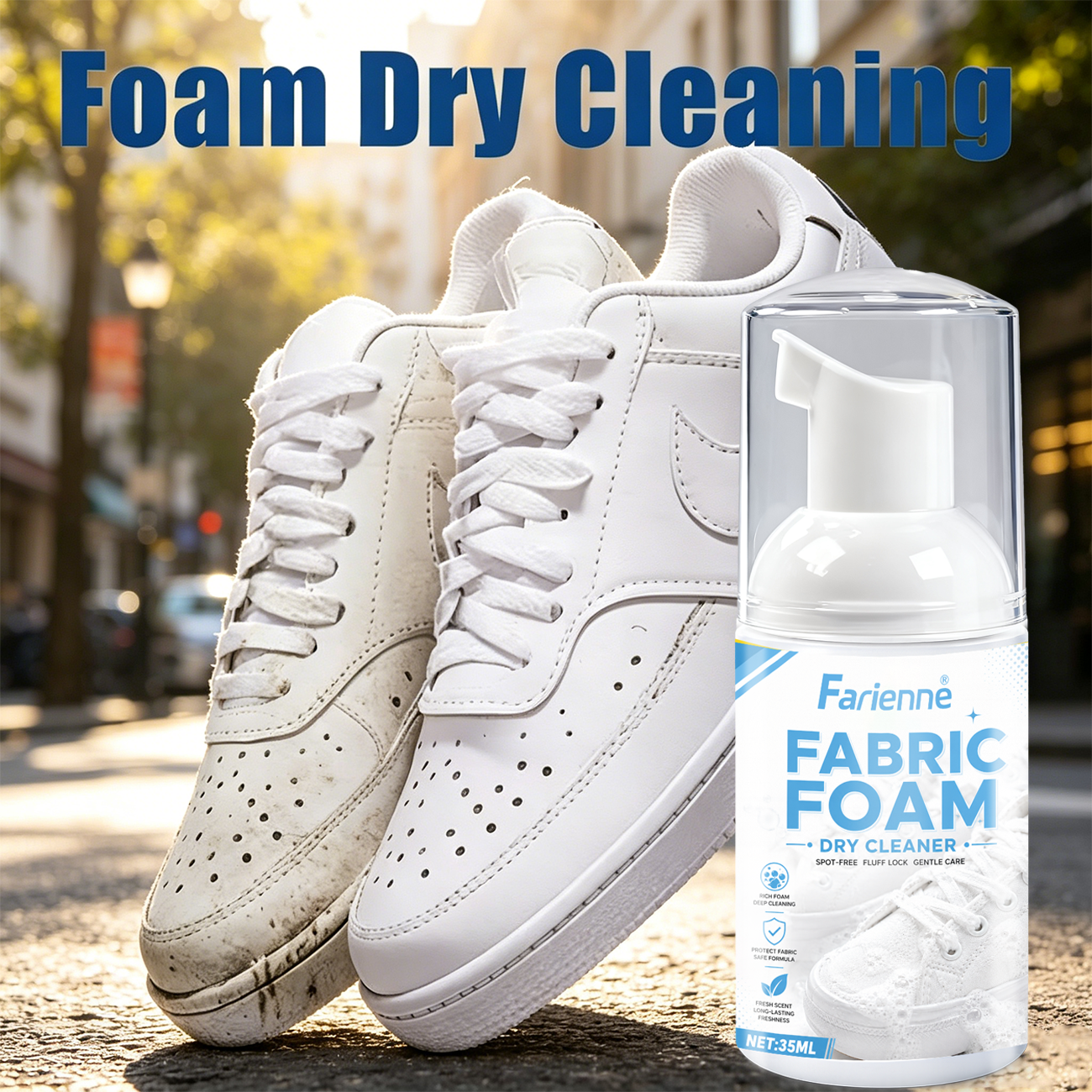 Farienne Fabric Foam Dry Clean - Sneaker Cleaner recensie en prijs