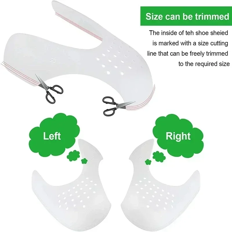 4Pcs Crease Protector Shoe Hea - Sneaker Crease recensie en prijs
