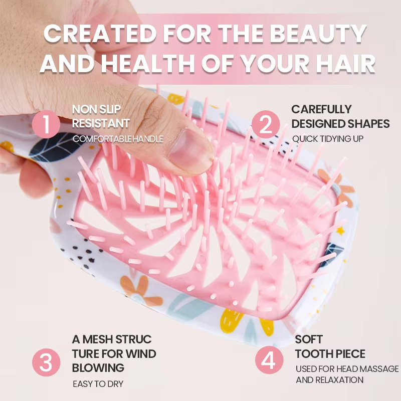 2Pcs Detangling Vented Hair Br - Brush Bristle Set recensie en prijs
