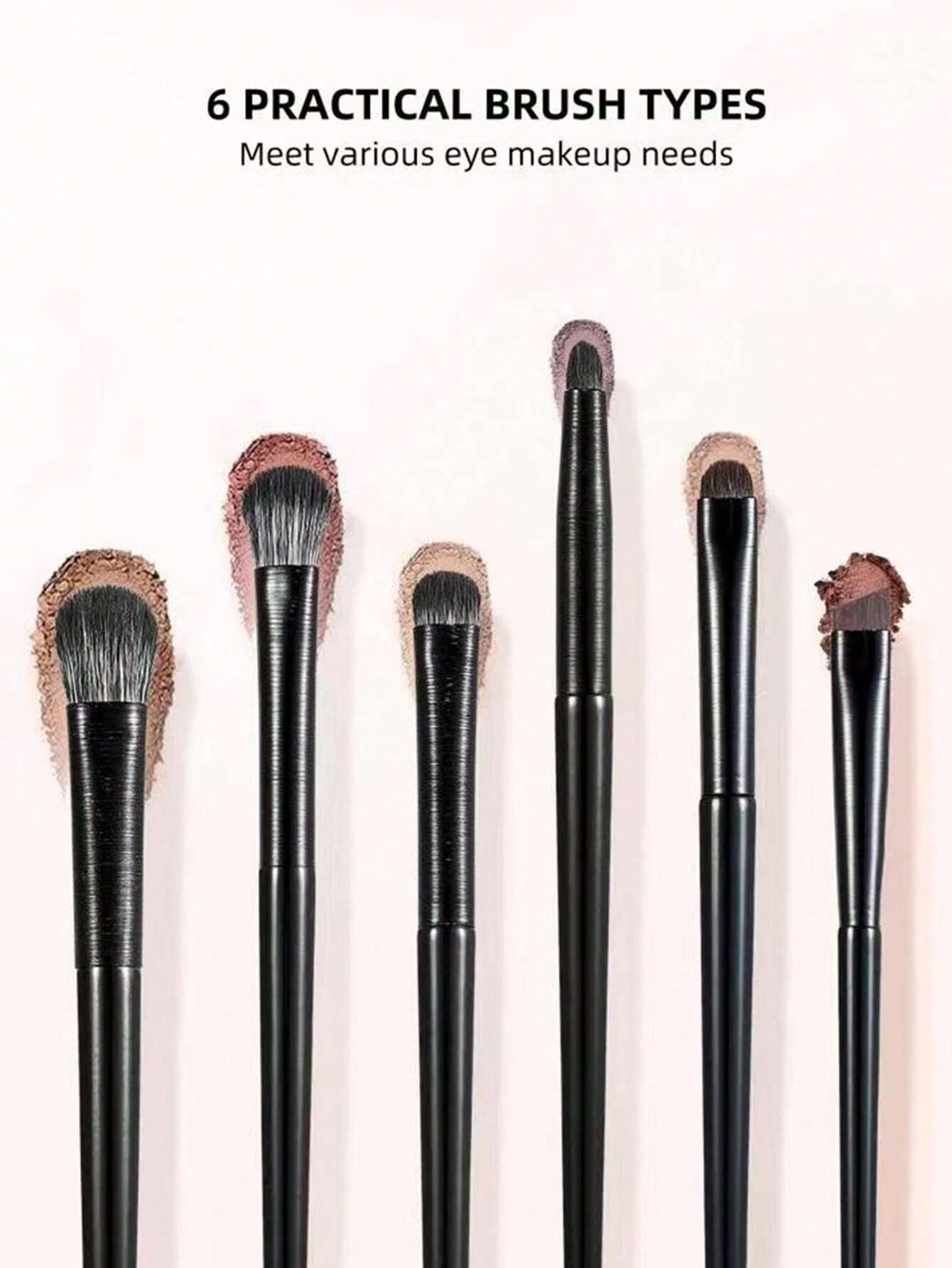 8pcs Champagne Gold Eyeshadow  - Brush Bristle Set recensie en prijs